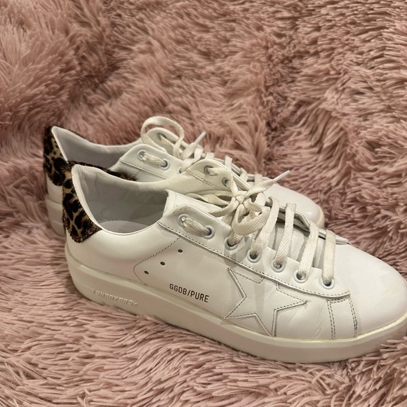 Golden Goose Shoes - Golden Goose Pure Star leopard